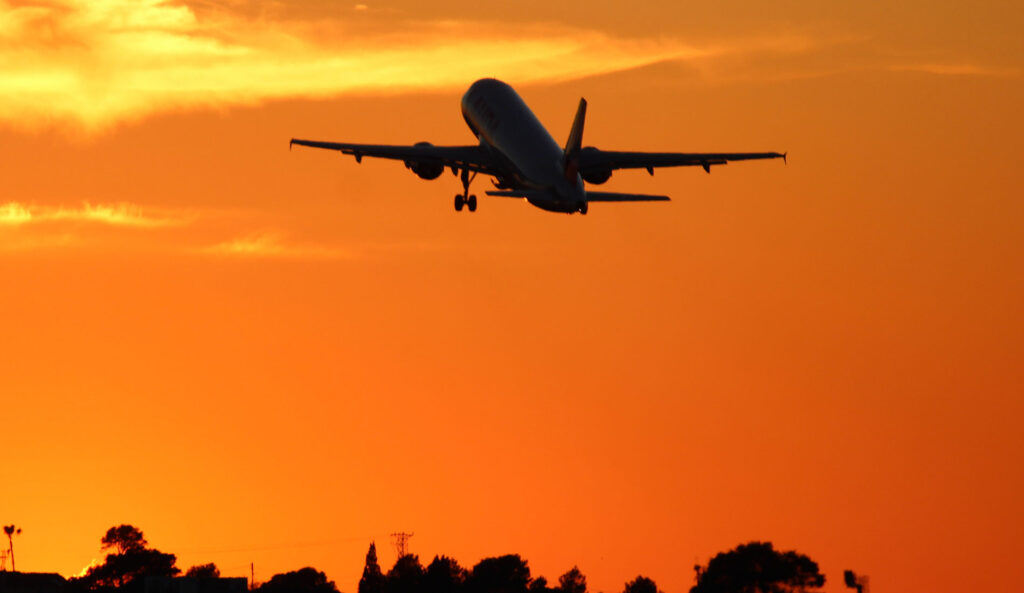 Avión AENA Palma de Mallorca